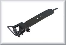 Wide bracket coupling, burnished, for one-piece bogie of passenger cars 351 - 354, price per item. 