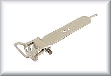 Bow coupling, wide, burnished, for one-piece bogie of passenger cars 351 - 354, price per item
