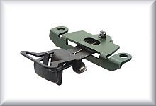 Bow coupling, incl. coupling carrier, screw and return spring, for RE 800, price per piece.