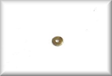 Unterlegscheibe f&uuml;r Kupplungen, Weissblech, 0,5 mm St&auml;rke, 3,6 mm Ausendurchmesser, 1,0 mm Innendurchmesser bzw. Bohrung, Preis pro St&uuml;ck.