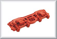 Tender side light red, plastic, price per item.