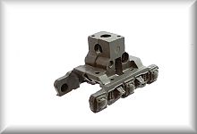 Side walls for bogie (older version) with small, round drive technics, not varnished, price per pair.