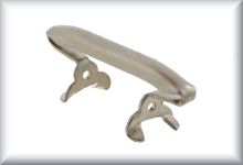 Collector-shoe gear, suitable for current collector (pantograph), according to Mikado type 2.3 and 3.0, price per piece.