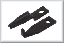 Coupling hook and coupling tongue long, pair price 