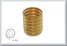 Lamp holder, brass, suitable for almost all locomotives of the 700, 800 and 3000 series, price per item